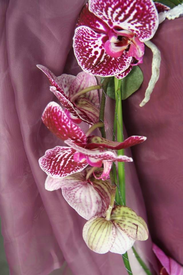 Bruidsboeket met Orchideeën Phalaenopsis